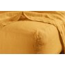 Bedfolk Linen Fitted Sheet - Ochre