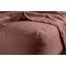 Bedfolk Linen Fitted Sheet - Rust