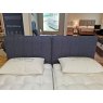 Vispring Vispring Dartington Divan set  Zip & Link with Hera Headboard - Ex Display