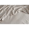 Bedfolk Relaxed Cotton Flat Sheet - Clay