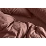 Bedfolk Relaxed Cotton Flat Sheet - Rust