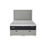 Tempur Suffolk Ottoman - Soho Light Grey