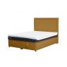 TEMPUR® Buckingham Ottoman Bed - Mustard