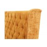 TEMPUR® Arc™ Ottoman Bed with Luxury Headboard - Gold-Mustard