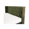 TEMPUR® Arc™ Adjustable Bed with Luxury Headboard - Green