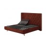 TEMPUR® Arc™ Adjustable Bed with Luxury Headboard -  Copper Velvet