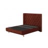 TEMPUR® Arc™ Static Disc Bed with Luxury Headboard - Copper Red