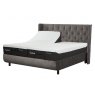 TEMPUR® Arc™ Ergo™ Smart Base with Luxury Headboard - Grey