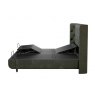 TEMPUR® Arc™ Ergo™ Smart Base with Luxury Headboard - Dark Green Velvet