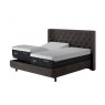TEMPUR® Arc™ Ergo™ Smart Base with Luxury Headboard - Dark Grey Velvet