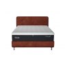TEMPUR® Arc™ Ottoman Bed with Form Headboard - Copper Velvet