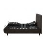 TEMPUR® Arc™ Adjustable Bed with Form Headboard - Dark Grey Velvet