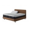 TEMPUR® Arc™ Adjustable Bed with Form Headboard - Brown