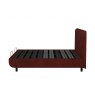 TEMPUR® Arc™ Static Disc Bed with Form Headboard - Copper Velvet