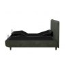 TEMPUR® Arc™ Ergo™ Smart Base with Form Headboard - Dark Green Velvet