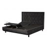 TEMPUR® Arc™ Ergo™ Smart Base with Quilted Headboard Dark Grey