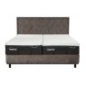 TEMPUR® Arc™ Ergo™ Smart Base with Quilted Headboard Warm Stone