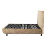 TEMPUR® Arc™ Static Disc Bed with Quilted Headboard Sand
