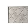 TEMPUR® Arc™ Static Disc Bed with Quilted Headboard Stone Grey