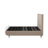 TEMPUR® Arc™ Static Disc Bed with Quilted Headboard - Sand