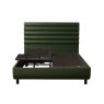 TEMPUR® Arc™ Ergo™ Smart Base with Vectra Headboard Dark Green