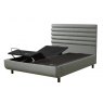 TEMPUR® Arc™ Ergo™ Smart Base with Vectra Headboard Stone Grey