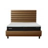 TEMPUR® Arc™ Ottoman Bed with Vectra Headboard Brown