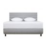 TEMPUR® Arc™ Ottoman Bed with Vectra Headboard Stone Grey