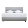 TEMPUR® Arc™ Static Disc Bed with Vectra Headboard Stone Grey