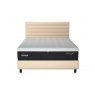 TEMPUR® Arc™ Static Disc Bed with Vectra Headboard - Sand