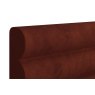 TEMPUR® Arc™ Static Disc Bed with Vectra Headboard - Copper Velvet (2)
