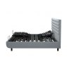 TEMPUR® Arc™ Static Disc Bed with Vectra Headboard - Stone