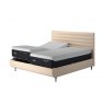 TEMPUR® Arc™ Static Disc Bed with Vectra Headboard - Sand