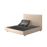 TEMPUR® Arc™ Adjustable Bed with Vertical Headboard - Sand