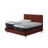 TEMPUR® Arc™ Adjustable Bed with Vertical Headboard - Copper Velvet