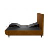 TEMPUR® Arc™ Ergo™ Smart Base with Vertical Headboard - Gold Velvet