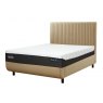 TEMPUR® Arc™ Ottoman Bed with Vertical Headboard Sand