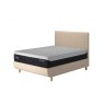 TEMPUR® Arc™ Ottoman Bed with Vertical Headboard - Sand