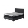TEMPUR® Arc™ Ottoman Bed with Vertical Headboard - Dark Stone
