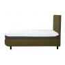 TEMPUR® Arc™ Static Disc Bed with Vertical Headboard Dark Green