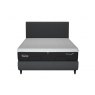 TEMPUR® Arc™ Static Disc Bed with Vertical Headboard - Dark Stone