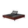 TEMPUR® Arc™ Horizon Adjustable Bed - Copper Red Velvet