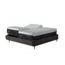 TEMPUR® Arc™ Horizon Adjustable Bed - Dark Grey Velvet