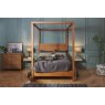 Magellan Four Poster Bed - Sapele Veneer