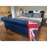 Bonaparte Deep Buttoned Bedstead - Large Emperor - Ex Display.