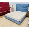 Emilia Grand Bedstead with Slats and Vispring Bedstead Superb - Ex Display.