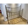 Sage Nickel Bedstead + Slatted Base - King Size - Ex Display