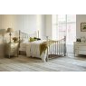Sage Nickel Bedstead + Slatted Base - King Size - Ex Display