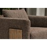 Vespucci Boucle Armchair - Coffee Brown