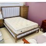 Romeo Socle Bedstead with Slatted Base and Vispring Bedstead Shetland - Ex Display.
